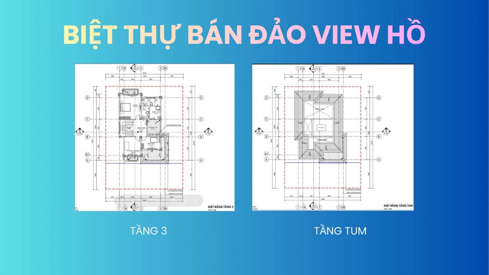 thiết kế biệt thự bán đảo view hồ độc bản eurowindow light city